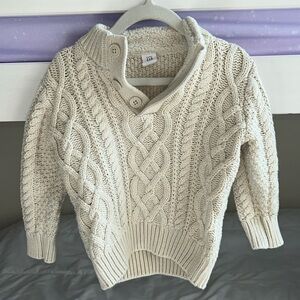 Gap cable knit sweater 2T